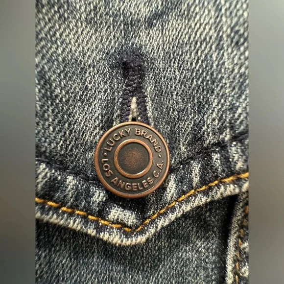 Lucky Brand Jean Jacket - Blue (Medium) - Picture 13 of 15